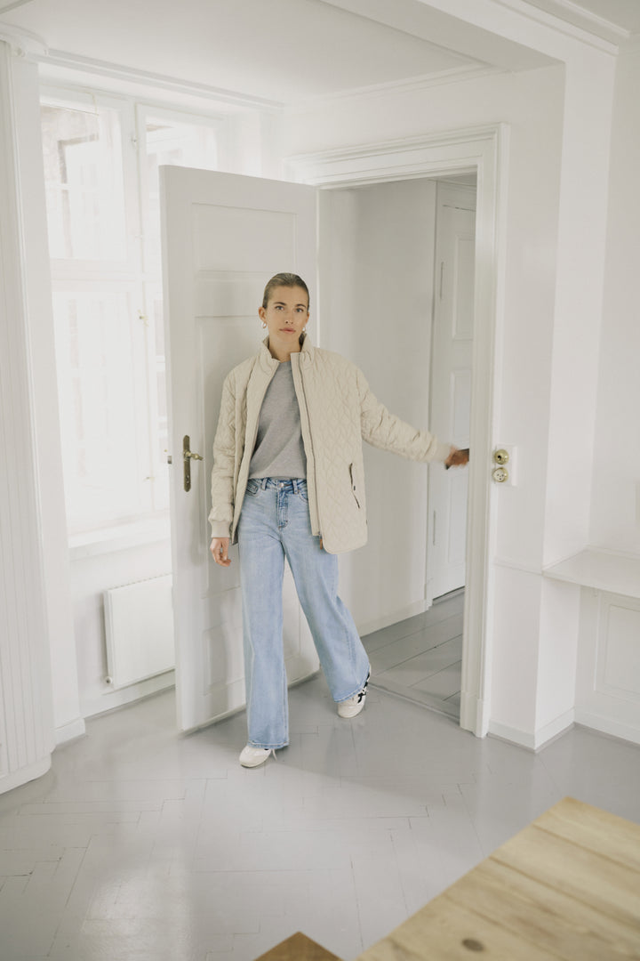 Manteau matelassée décontractée Leila