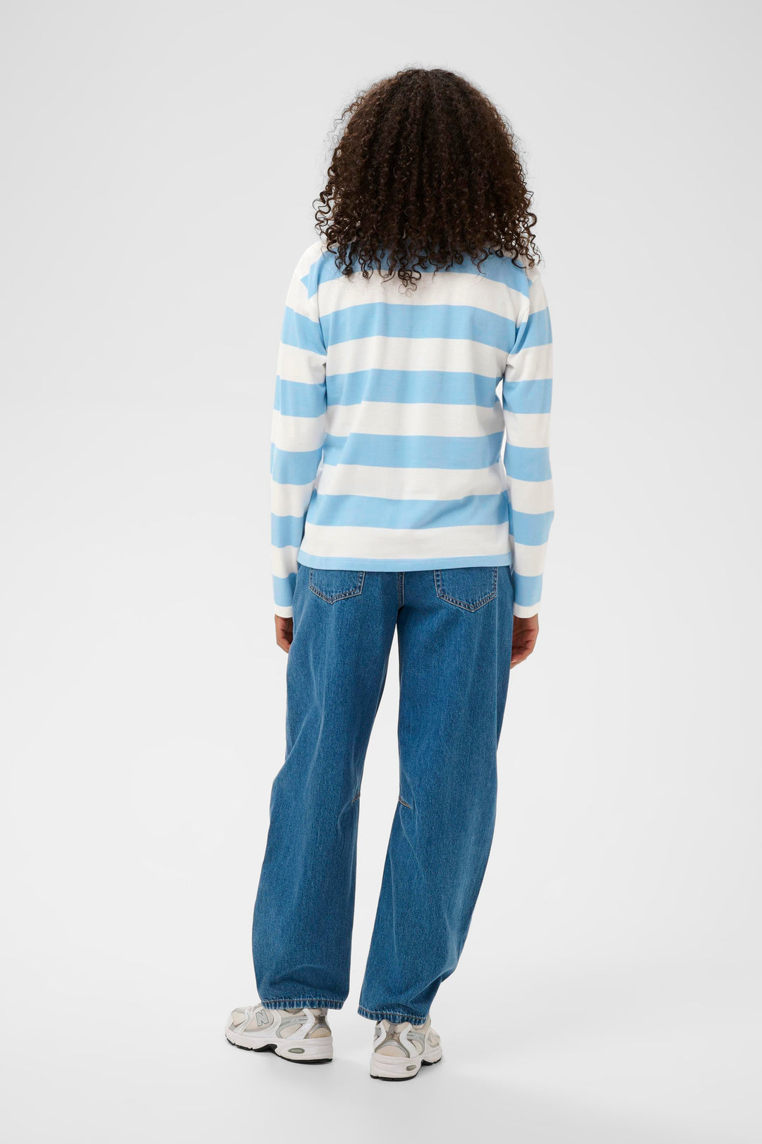 Polo à rayures manches longues Miala