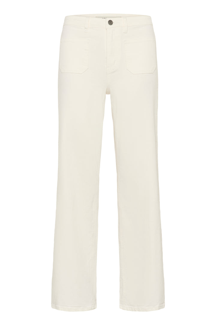 Jean taille haute Brook - Coupe droite classique et denim souple