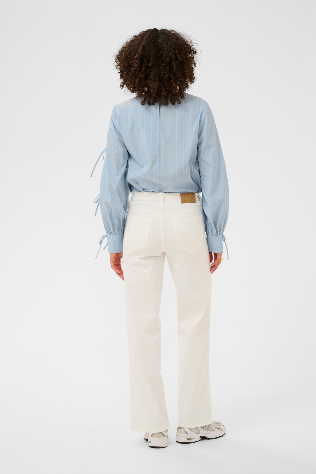 Jean taille haute Brook - Coupe droite classique et denim souple