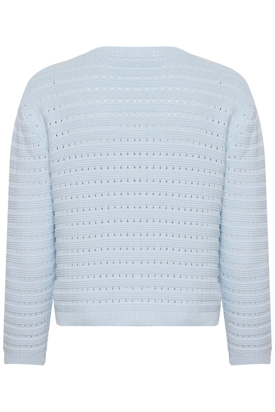 Pull à maille ajourée Metta – Douceur légère et col en V