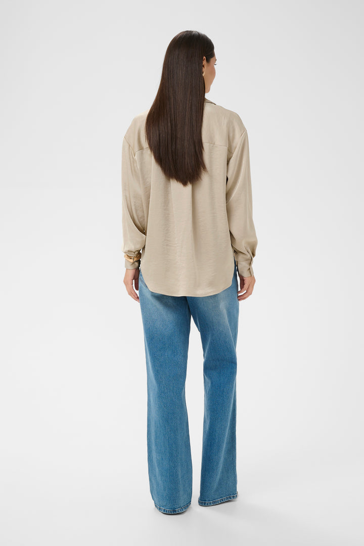 Chemise à manches longues Rory - Silhouette fluide et coupe ample