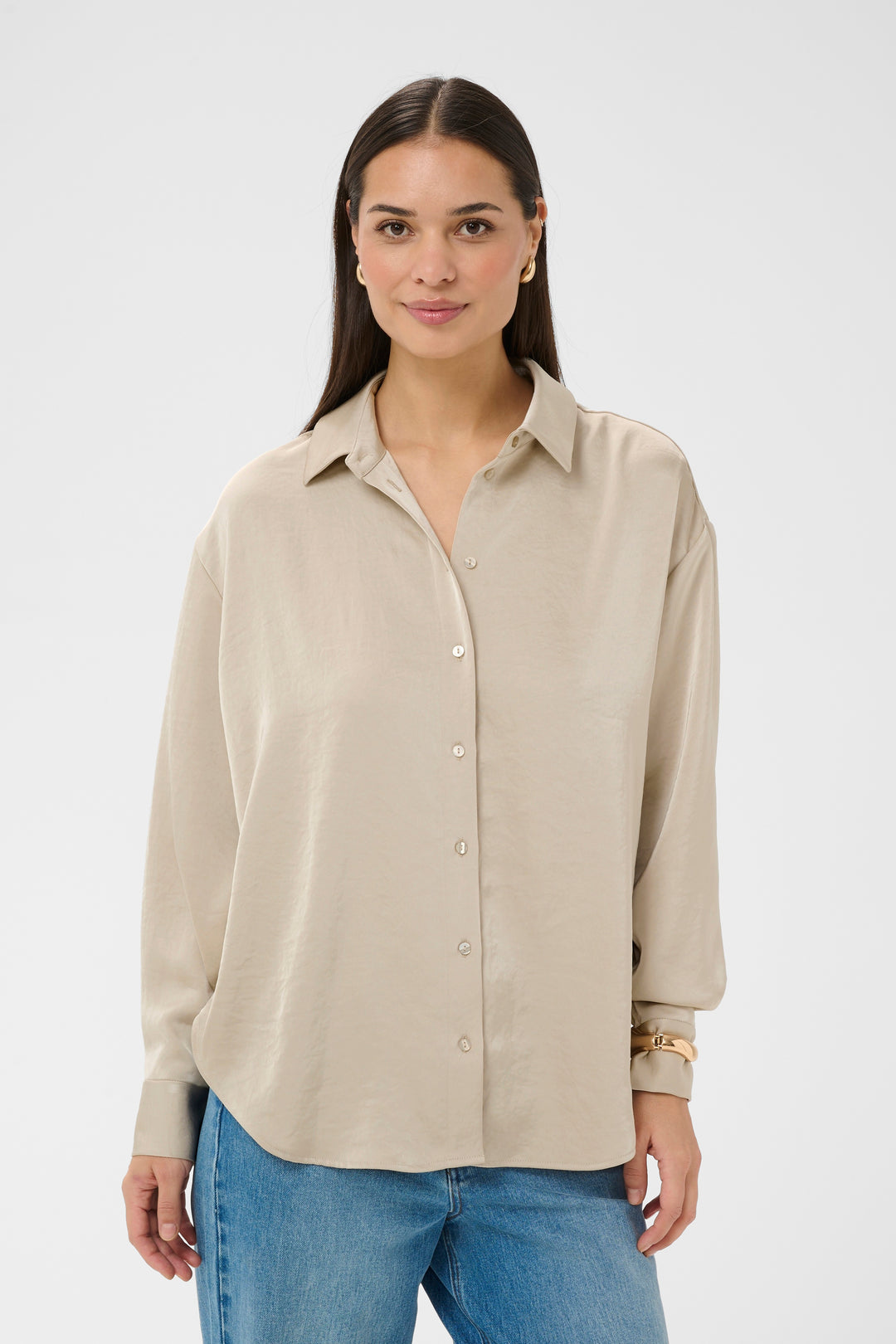 Chemise à manches longues Rory - Silhouette fluide et coupe ample