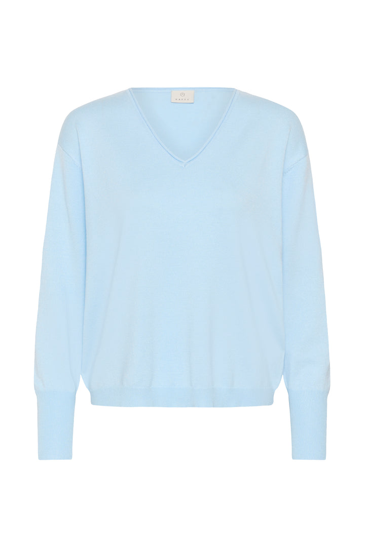 Pull col en V LizzaMai – Maille douce et silhouette épurée