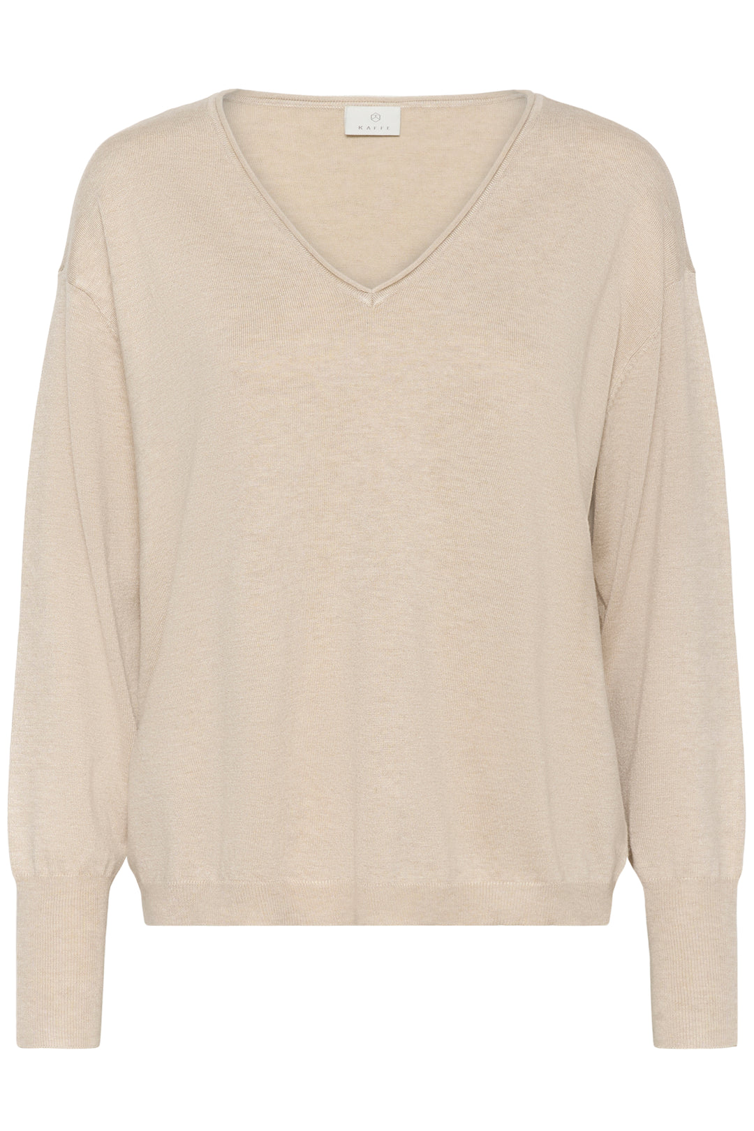 Pull col en V LizzaMai – Maille douce et silhouette épurée