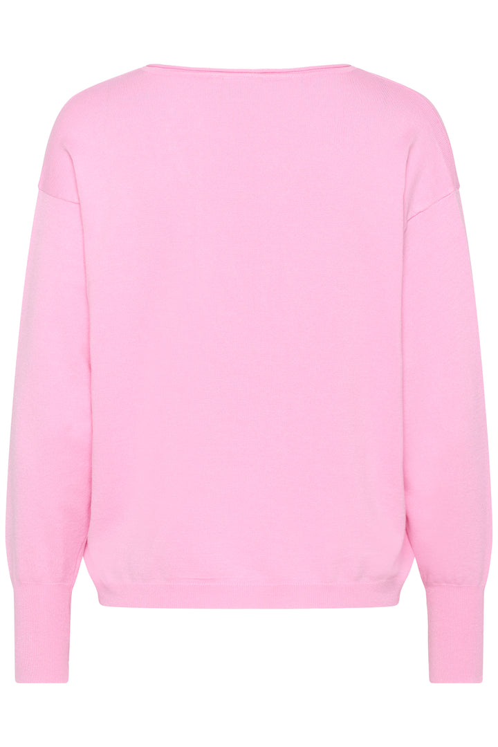 Pull col en V LizzaMai – Maille douce et silhouette épurée