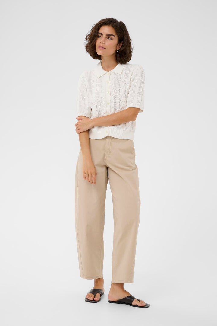 Cardigan manches courtes Blair – maille douce et silhouette fluide