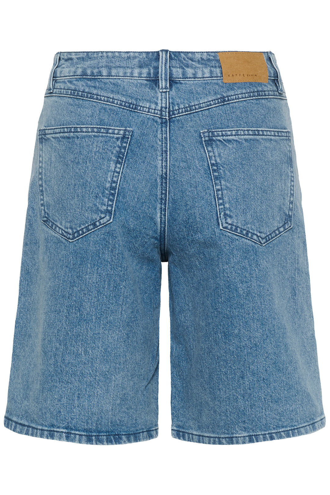 Bermuda en denim Vallis – Taille haute et confort absolu