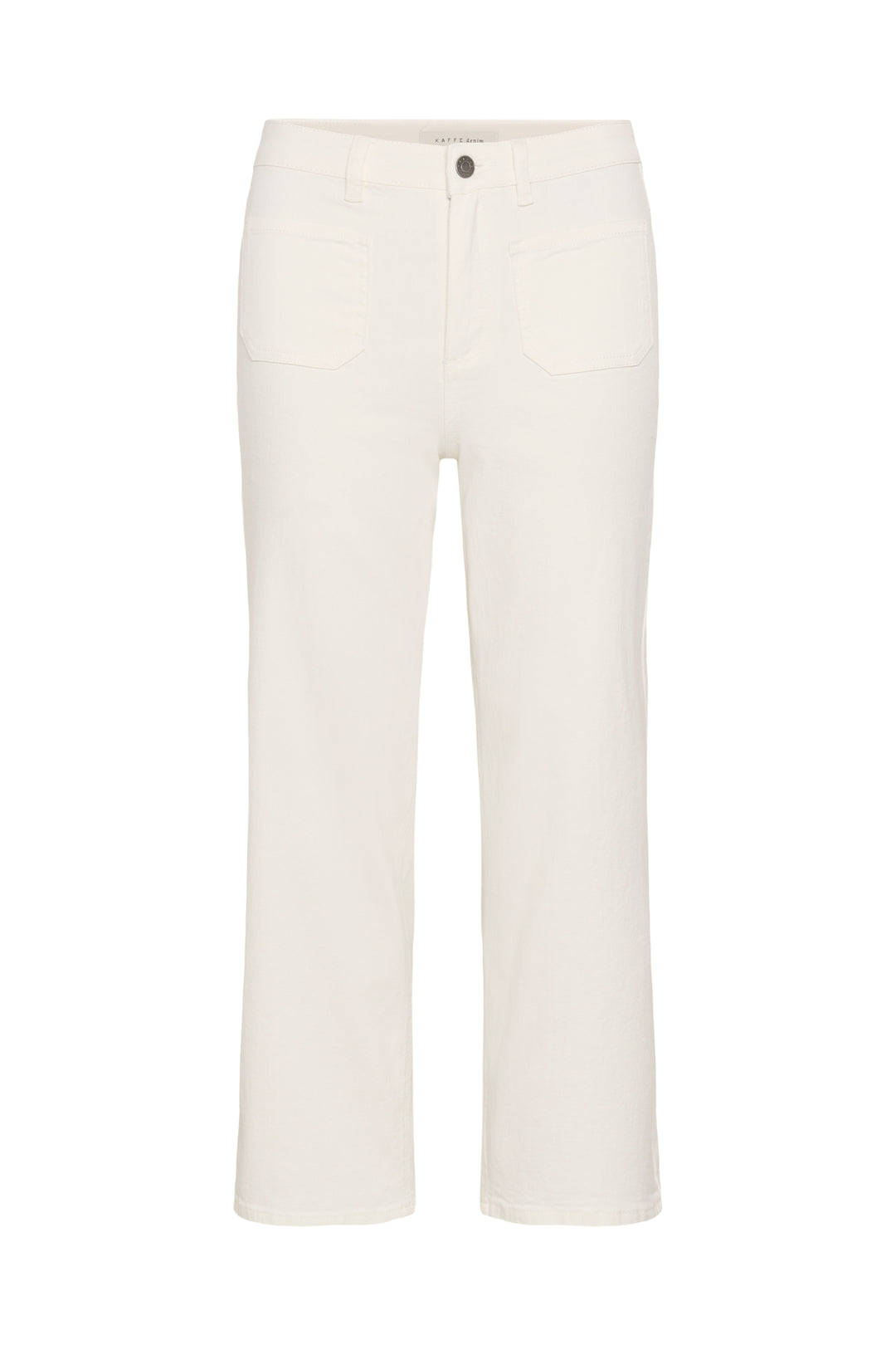 Jeans taille haute Brook - Coupe droite cropped