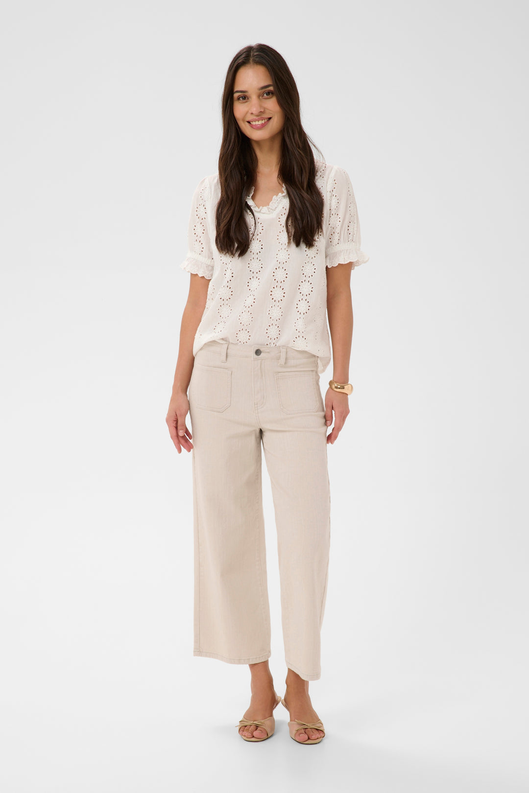 Jean taille haute Brook – Coupe droite