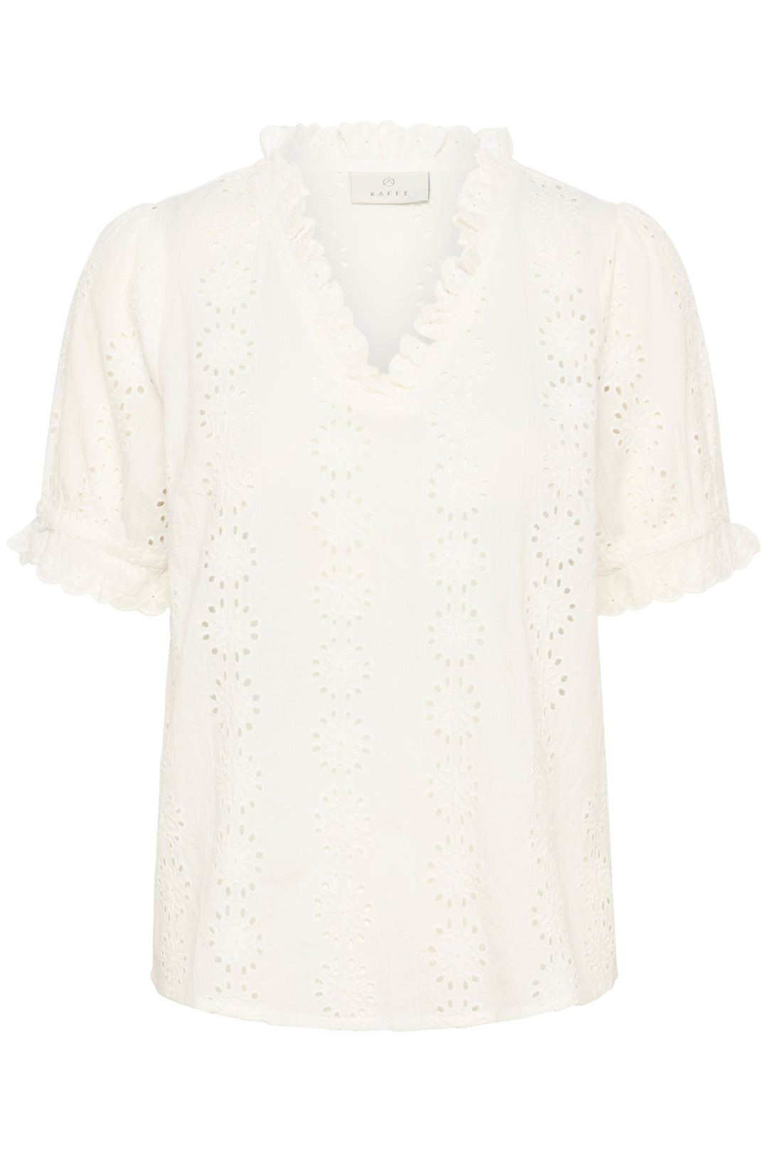 Dona Broderie Anglaise Blouse - Pure Cotton