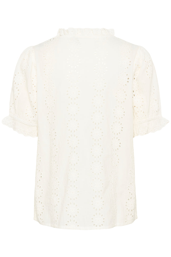 Dona Broderie Anglaise Blouse - Pure Cotton