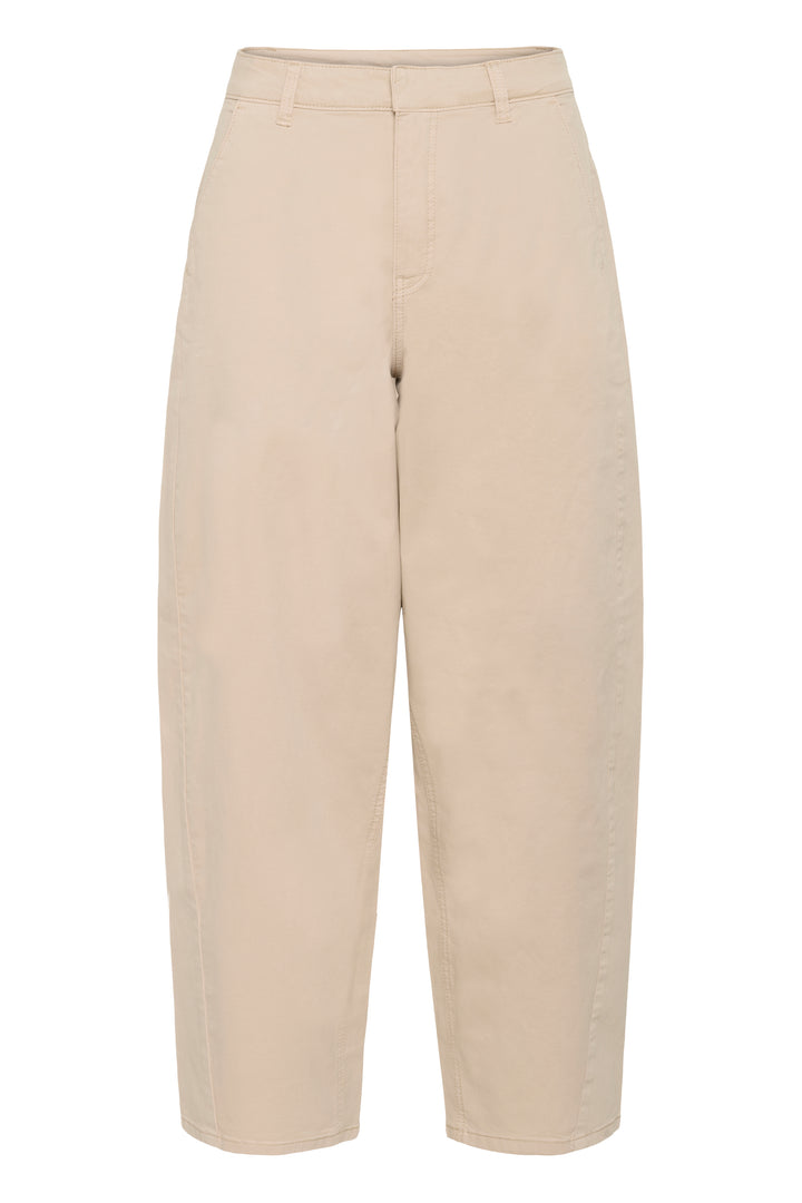 Mette high-waisted trousers – Loose fit and cotton comfort