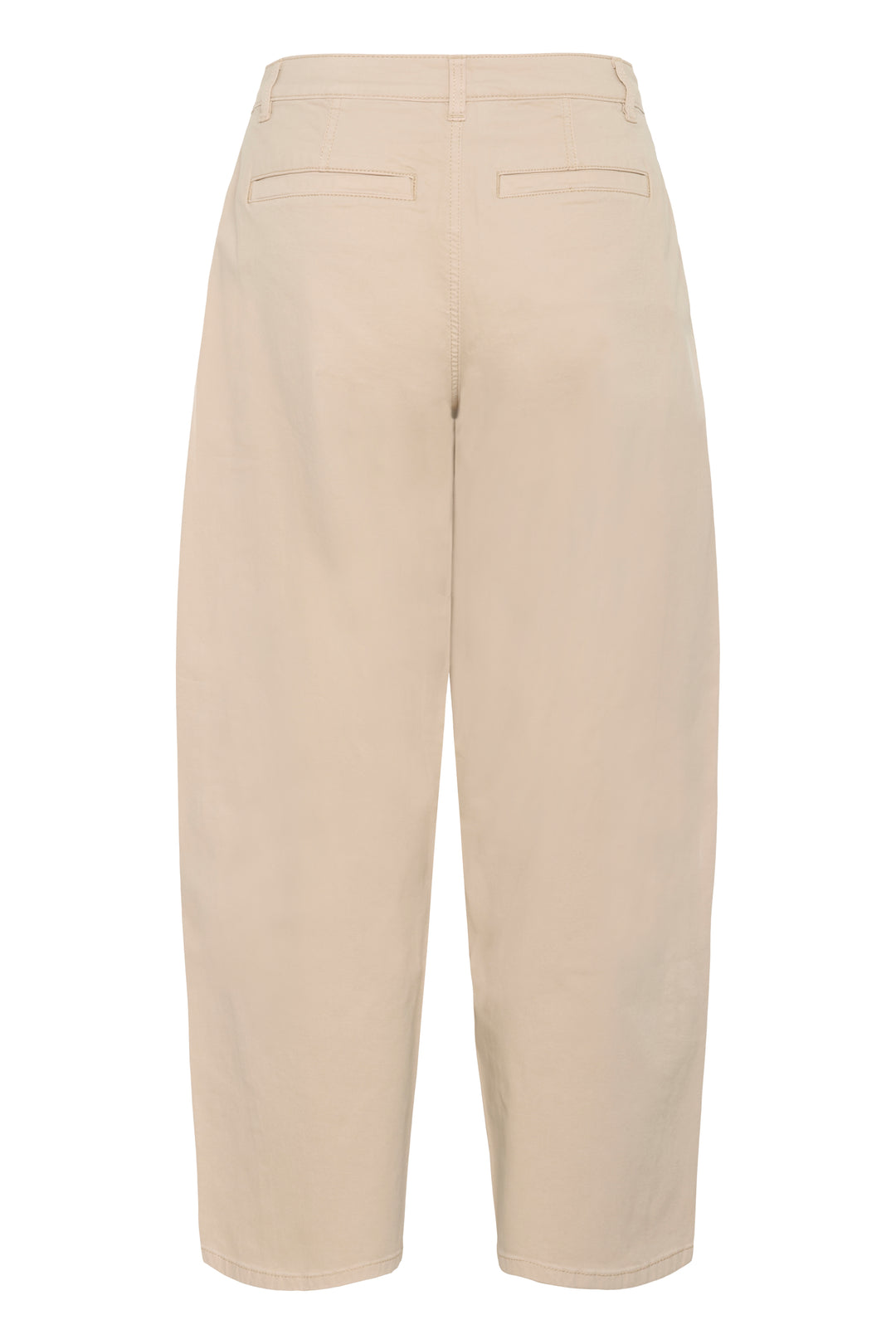 Mette high-waisted trousers – Loose fit and cotton comfort