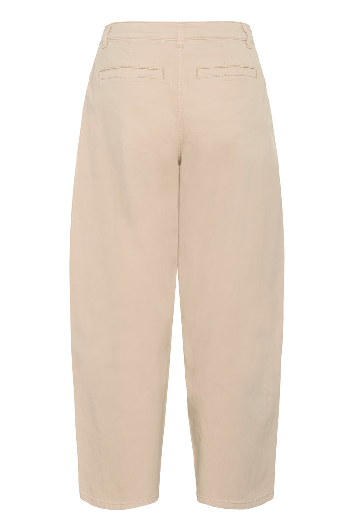 Mette high-waisted trousers – Loose fit and cotton comfort