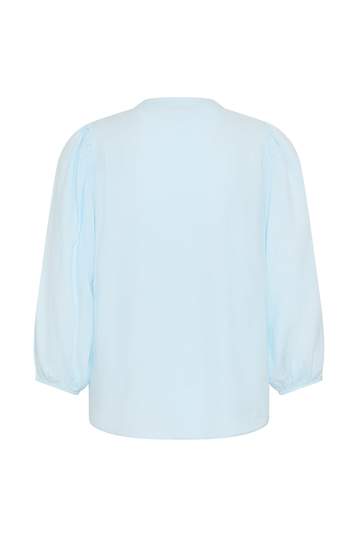 Blouse en lin Milia - Manches trois-quarts et col en V