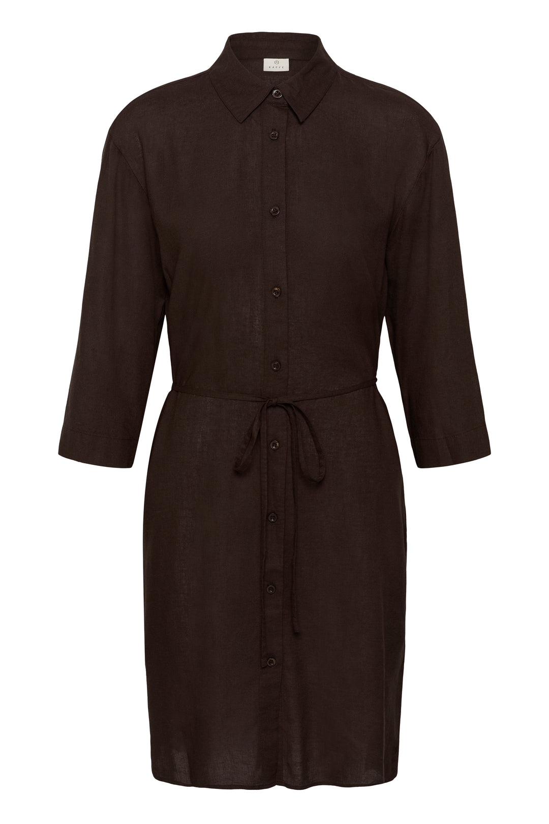 Robe chemise rayée Milia - En viscose LivaEco et lin