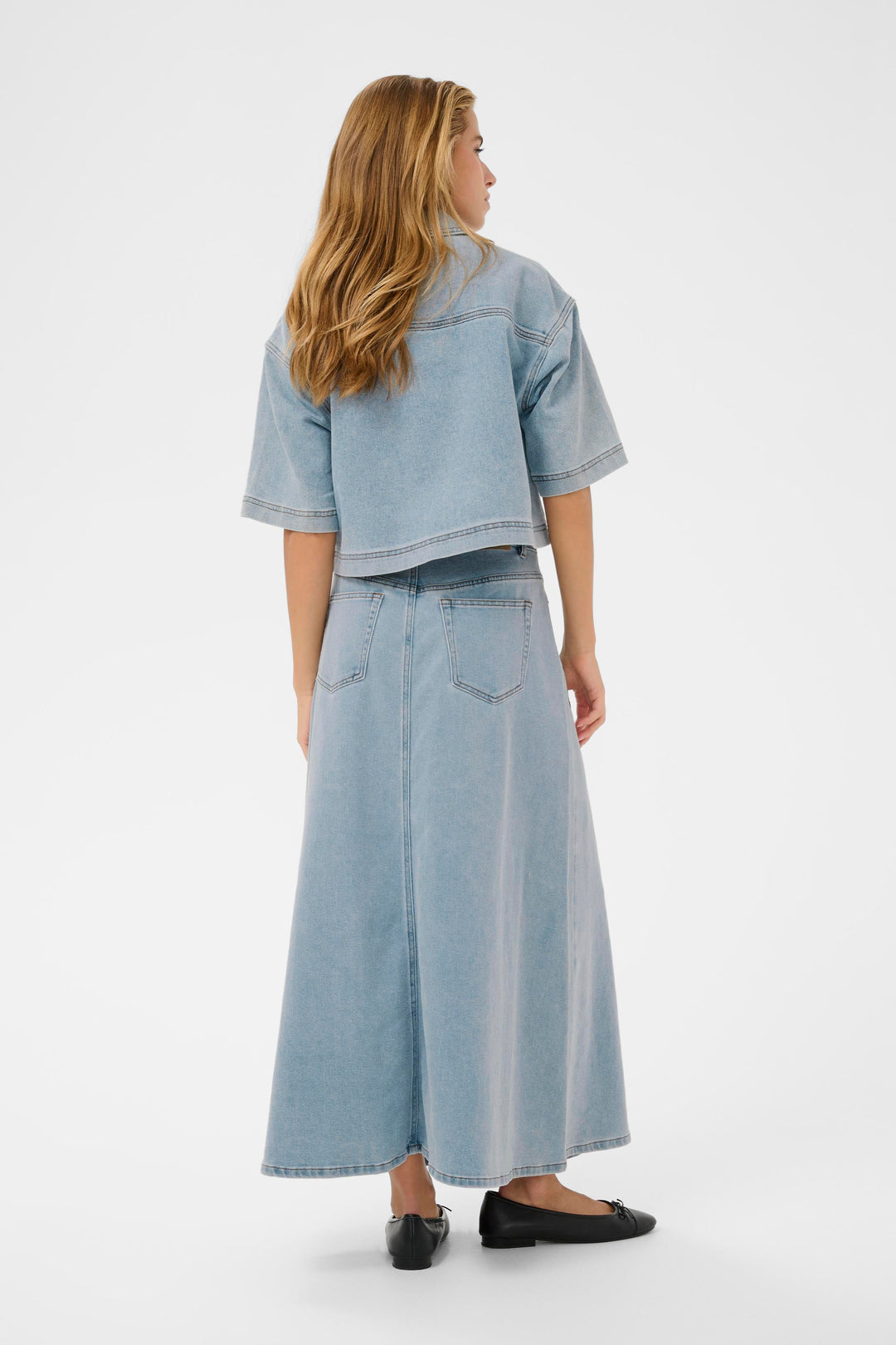 Minna denim overshirt - Loose and modern fit