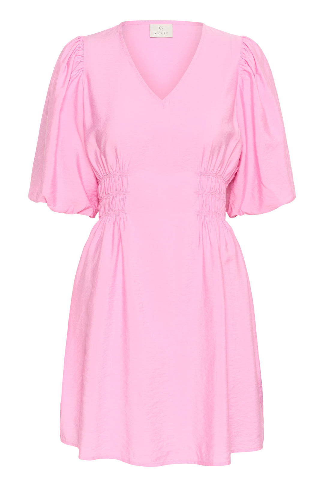 Robe ajustée Neema – Manches bouffantes et viscose écoresponsable