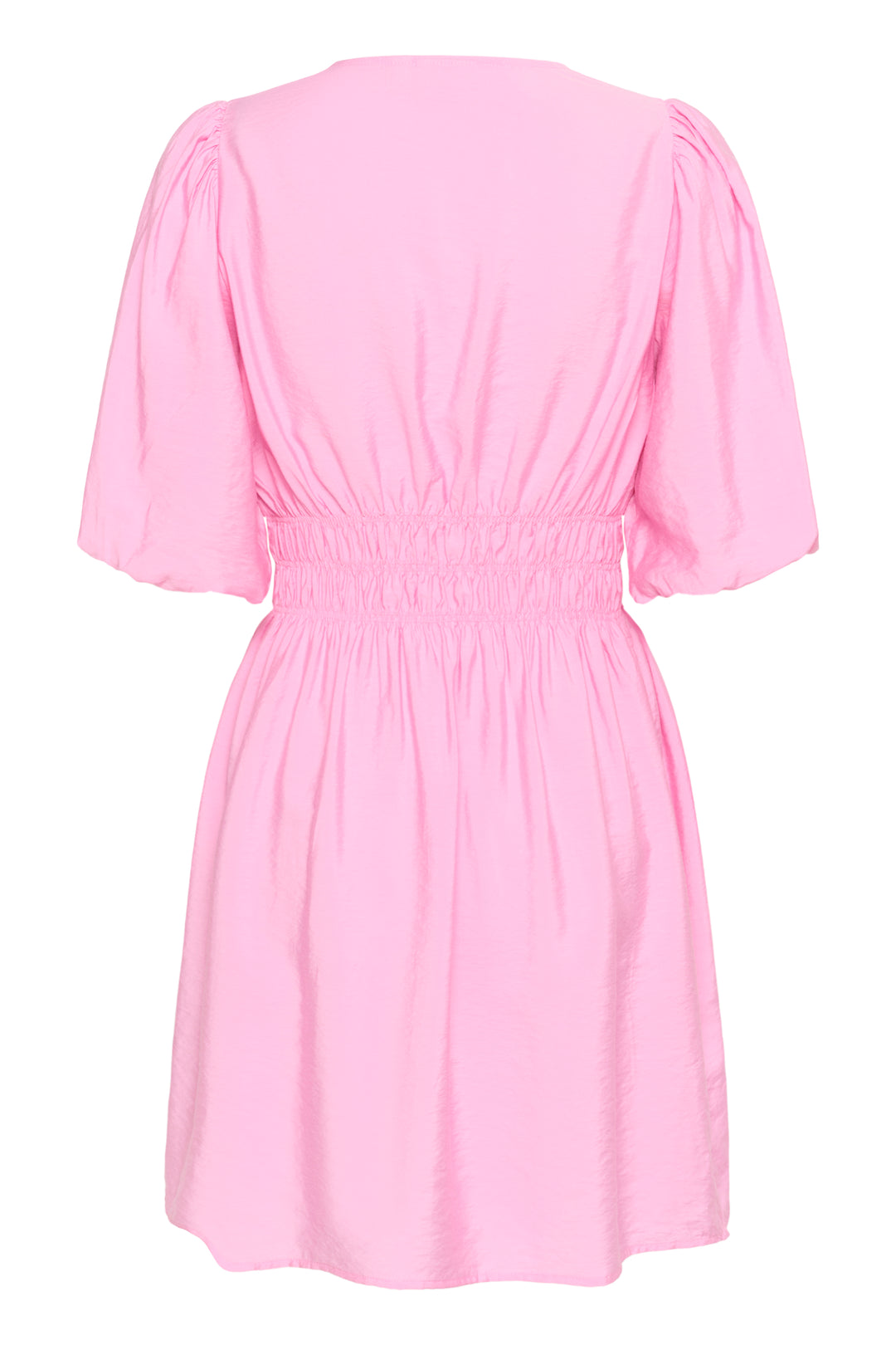 Robe ajustée Neema – Manches bouffantes et viscose écoresponsable