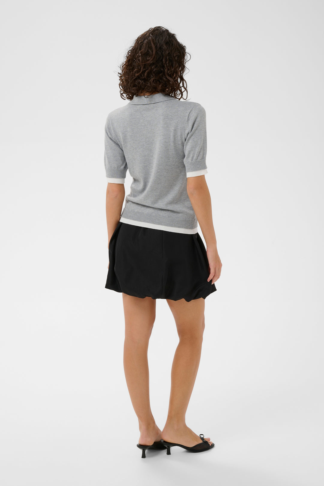 Polo à détails contrastants Lizza