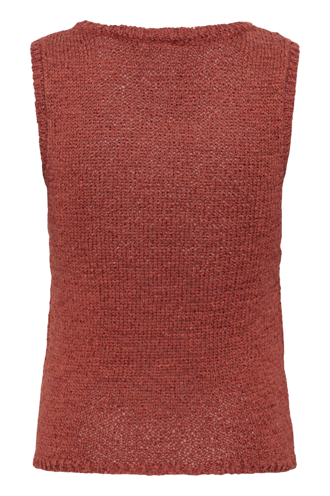 Pull sans manches en maille douce Silivia