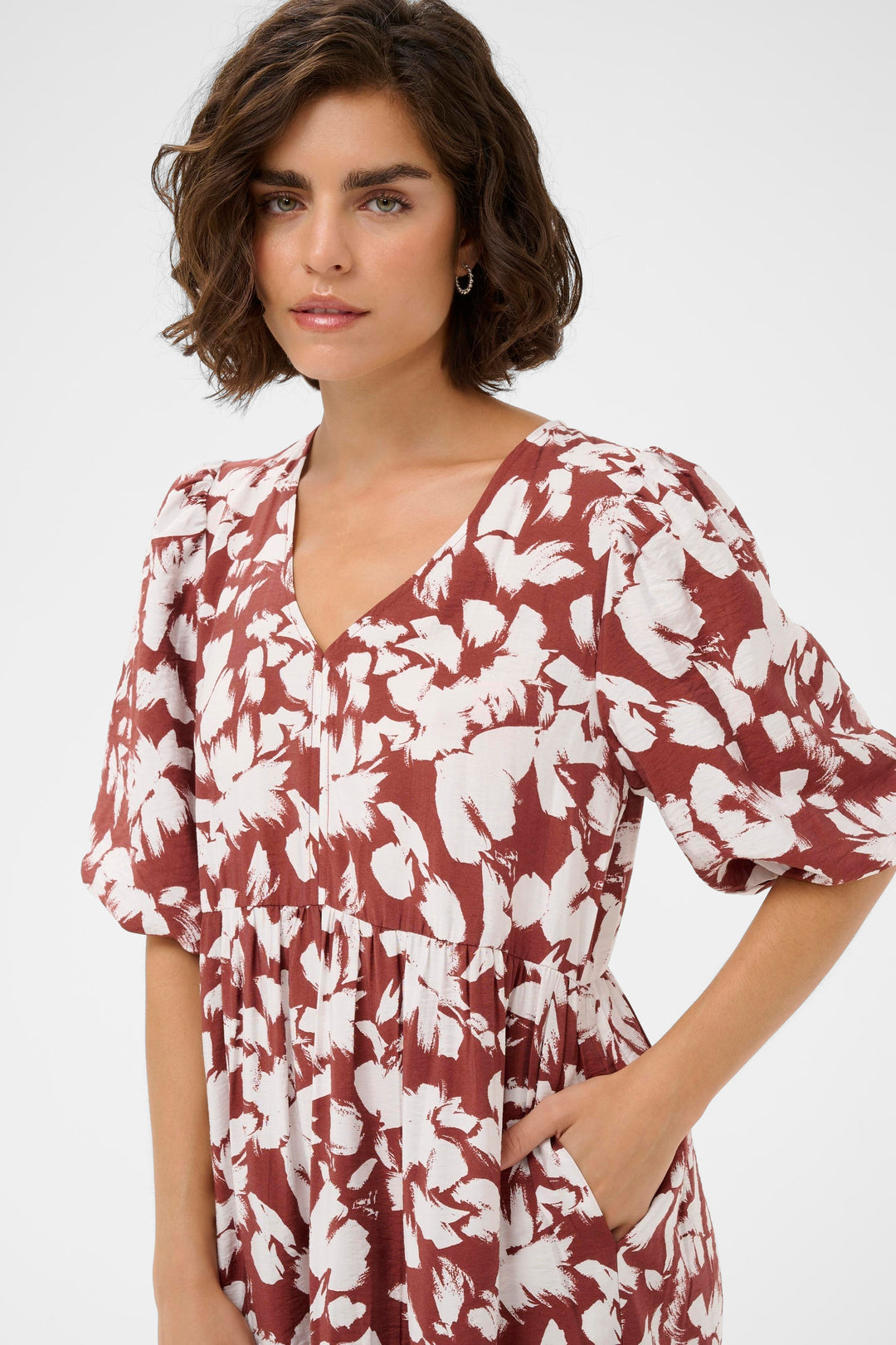 Robe à imprimé floral Evie - Silhouette flatteuse