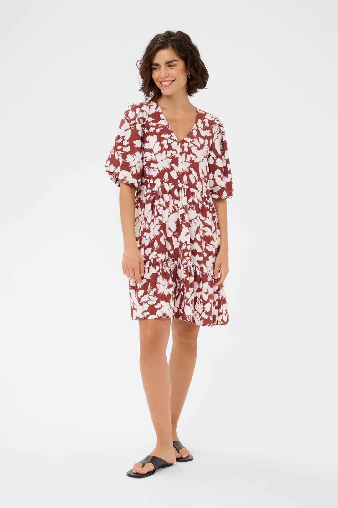 Robe à imprimé floral Evie - Silhouette flatteuse