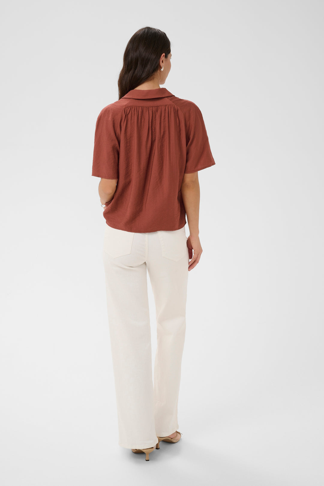 Blouse à encolure en V Emily - Coupe ample