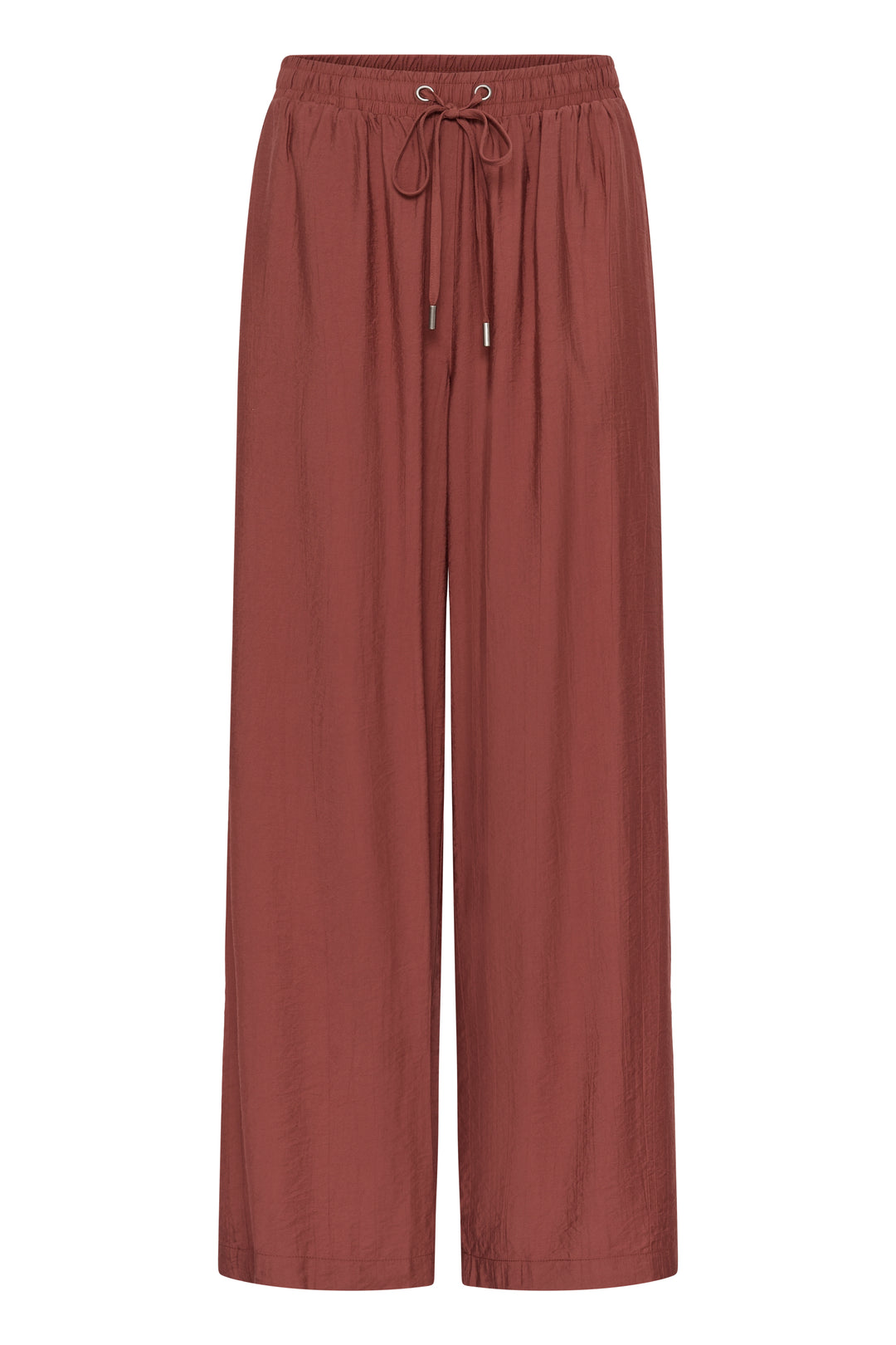 Pantalon large décontracté Emily - Taille haute élastique