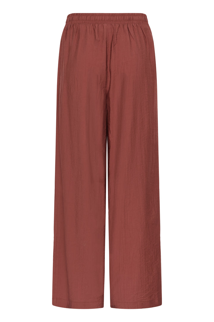 Pantalon large décontracté Emily - Taille haute élastique