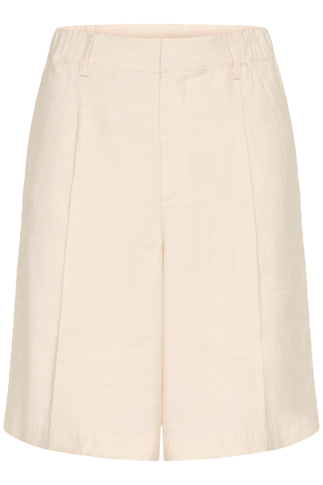 Bermuda habillé à taille haute Annetta - Coupe ample style tailleur