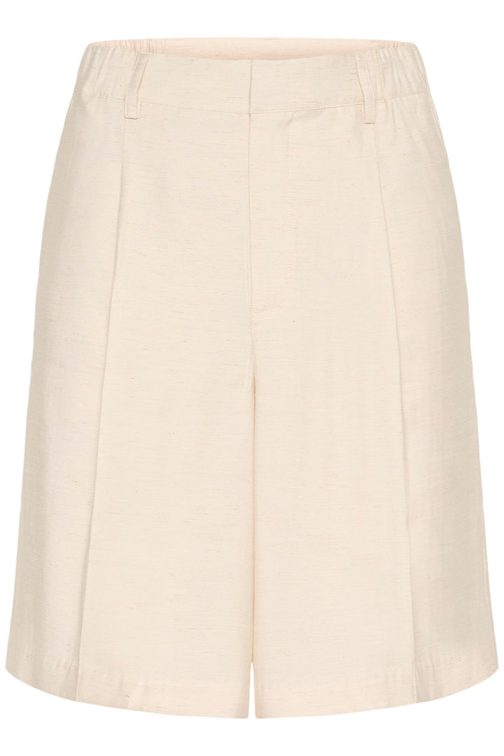 Bermuda habillé à taille haute Annetta - Coupe ample style tailleur