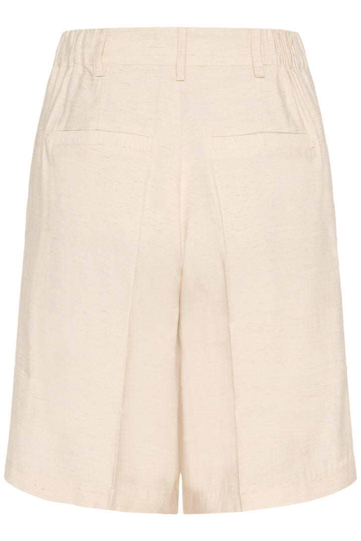 Bermuda habillé à taille haute Annetta - Coupe ample style tailleur