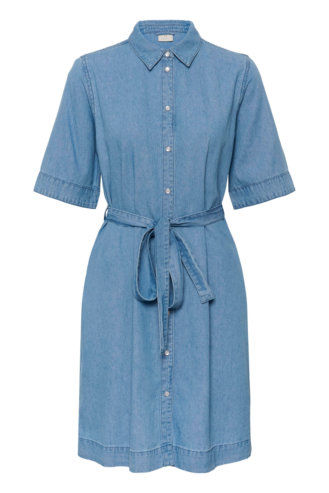 Robe en coton Jade - Coupe évasée et taille cintré