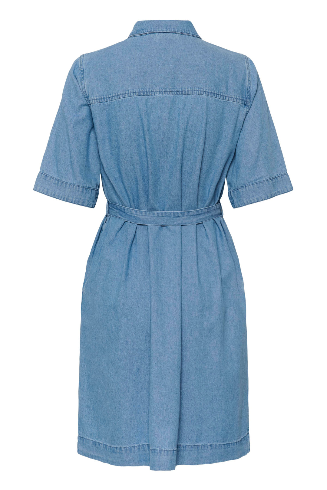 Robe en coton Jade - Coupe évasée et taille cintré