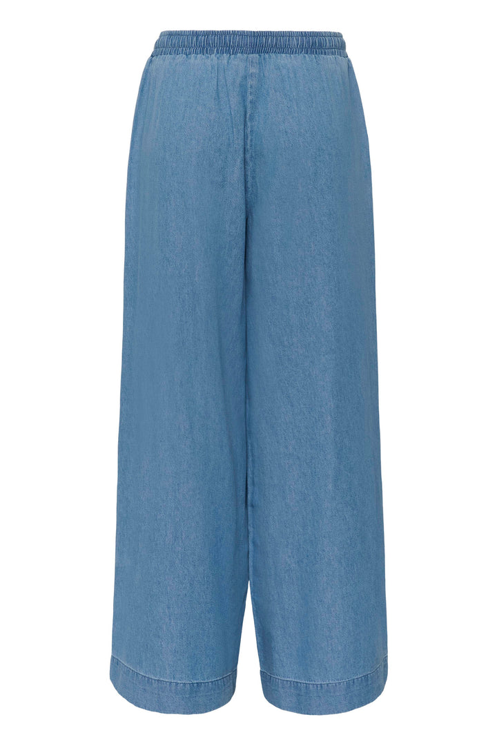 Pantalon large à taille haute Jade - 100% coton