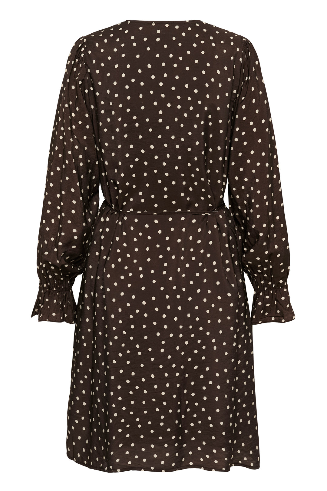 La robe à pois Dotte - À manches longues et ceinture amovible