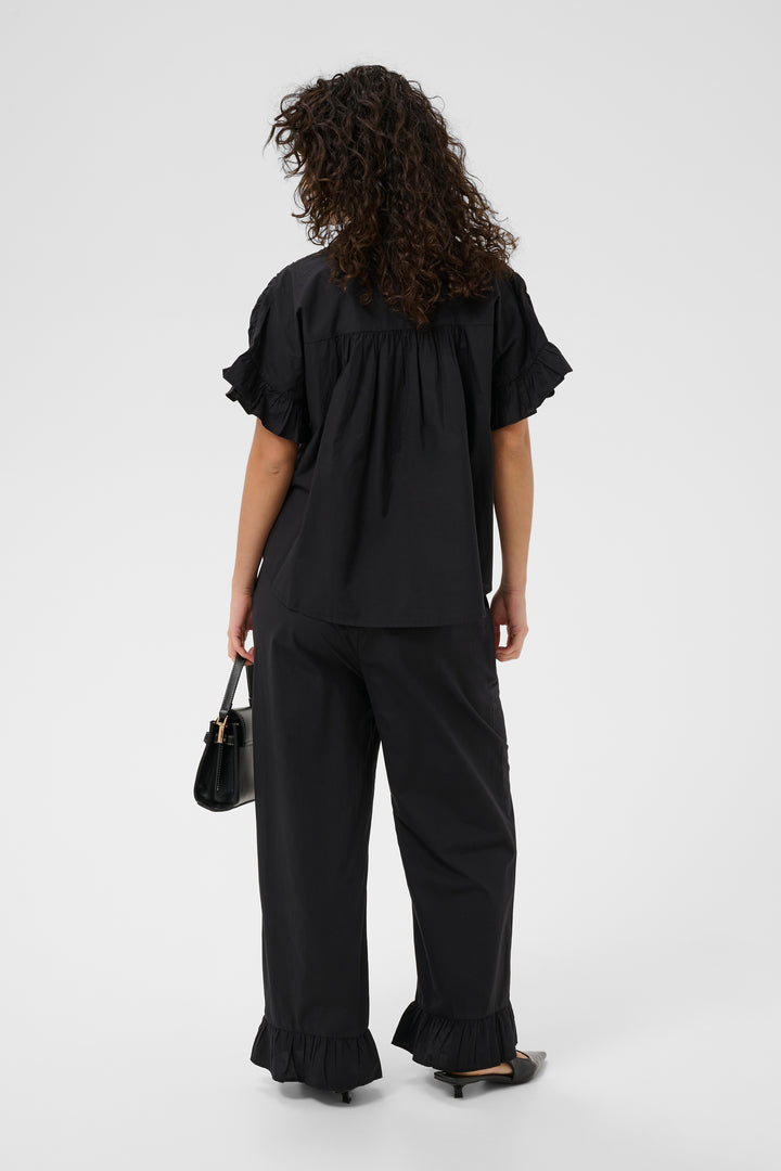 La chemise Verdina - En coton avec détails froncés