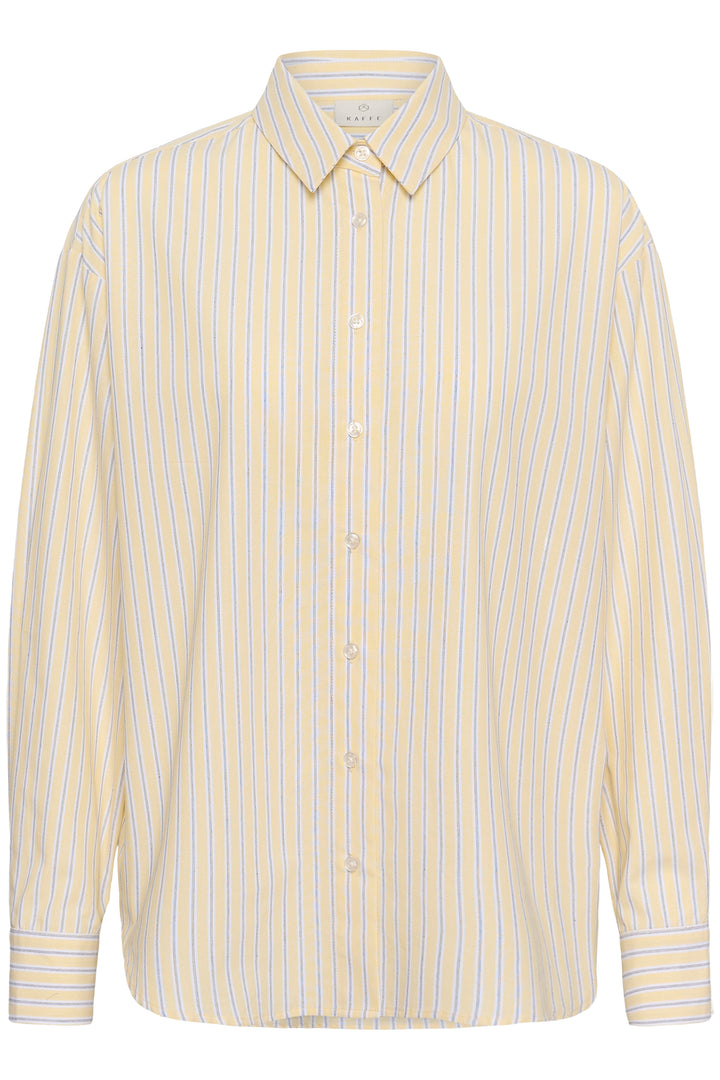 Chemise 100% coton Aster - À rayures verticales