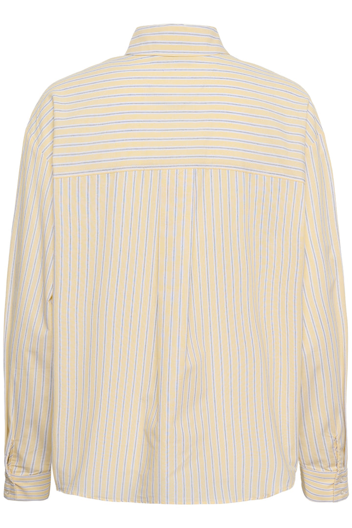 Chemise 100% coton Aster - À rayures verticales