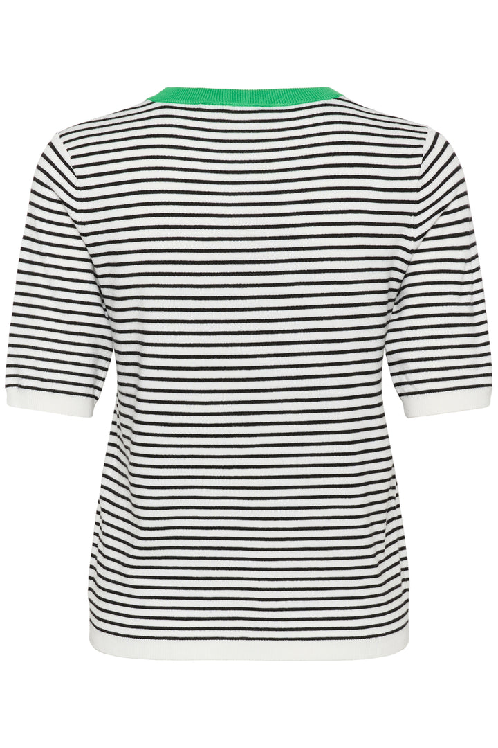 Pull à fines rayures Lizza - Silhouette épurée et confort quotidien