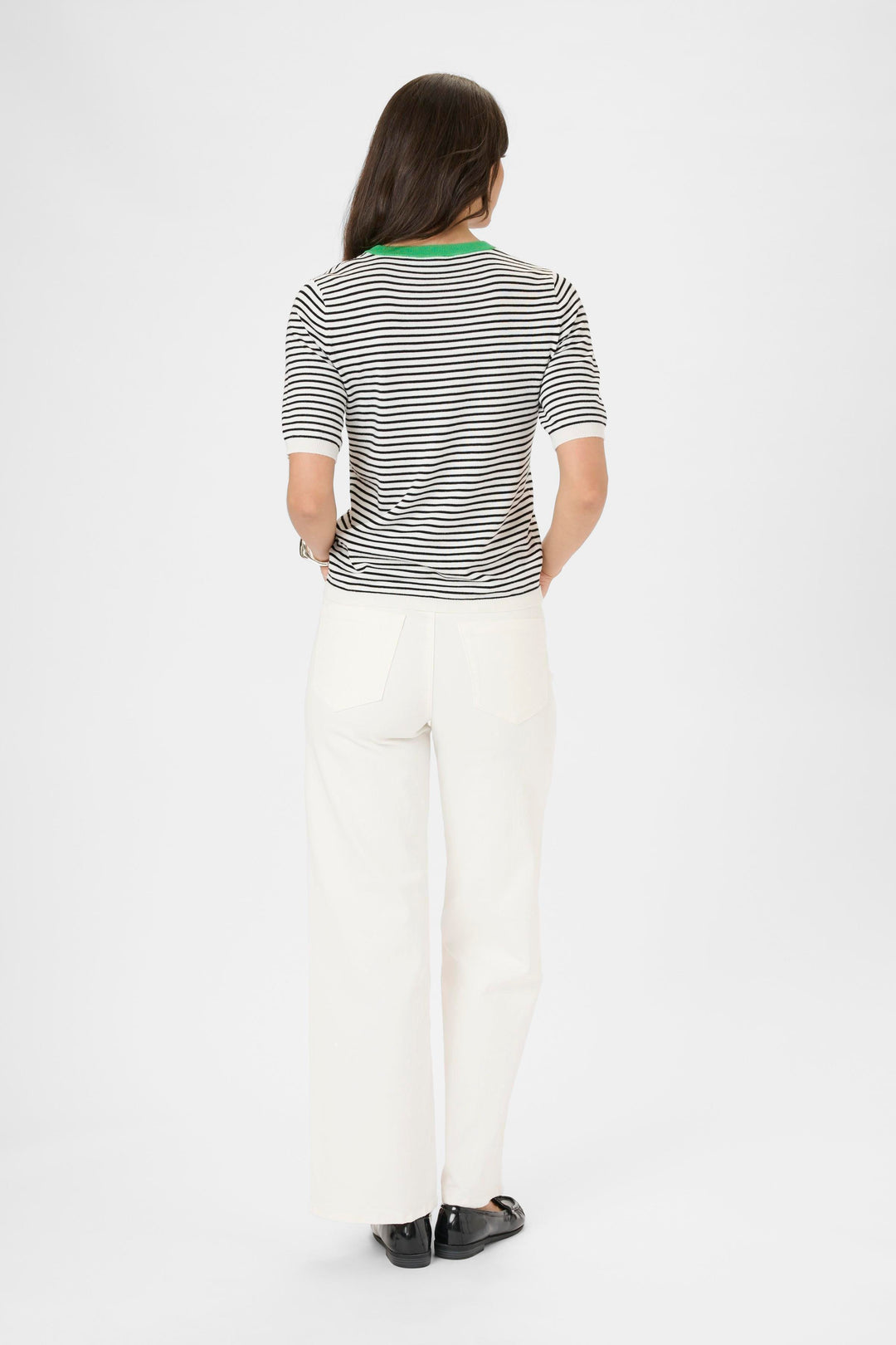 Pull à fines rayures Lizza - Silhouette épurée et confort quotidien