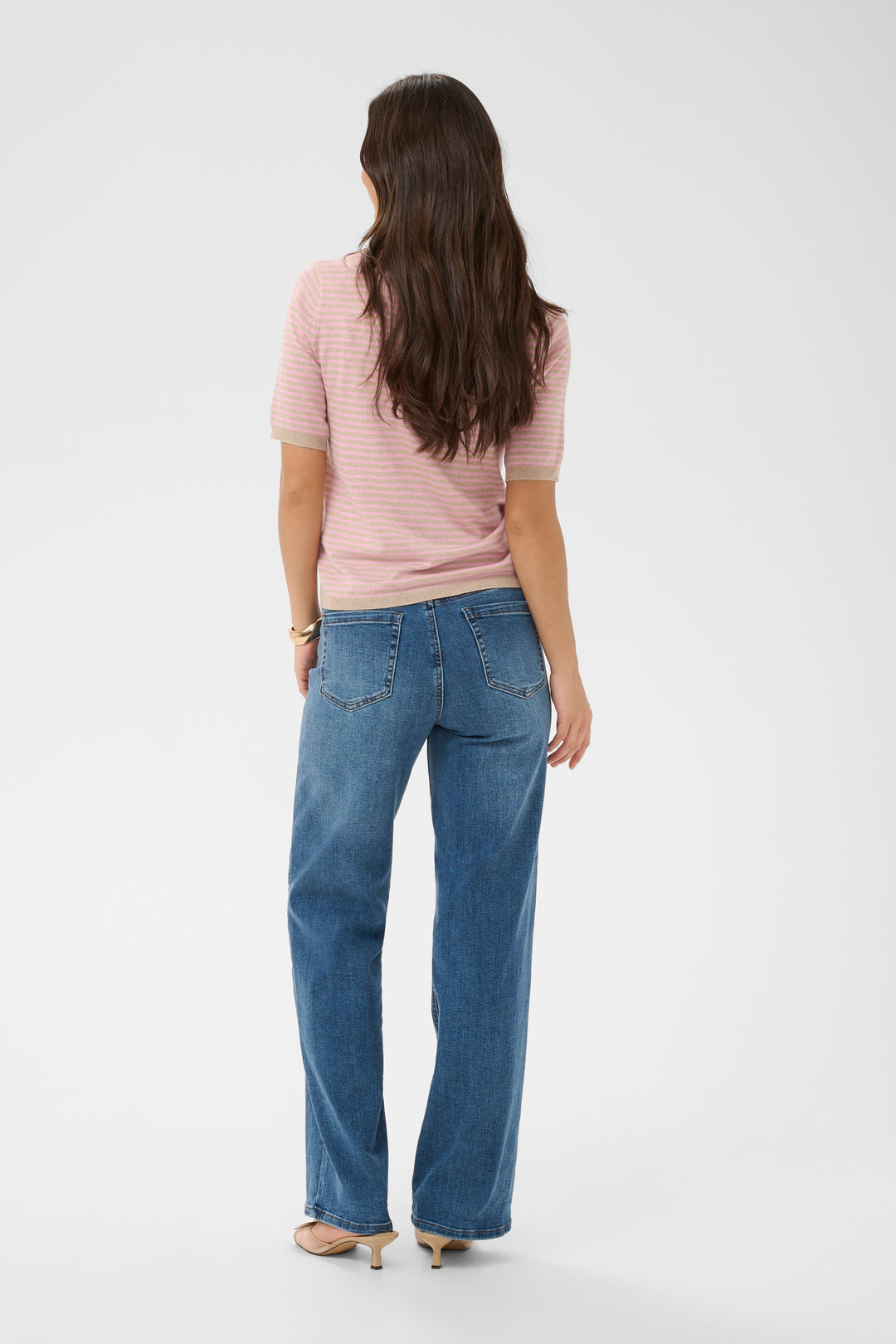 Pull à fines rayures Lizza - Silhouette épurée et confort quotidien