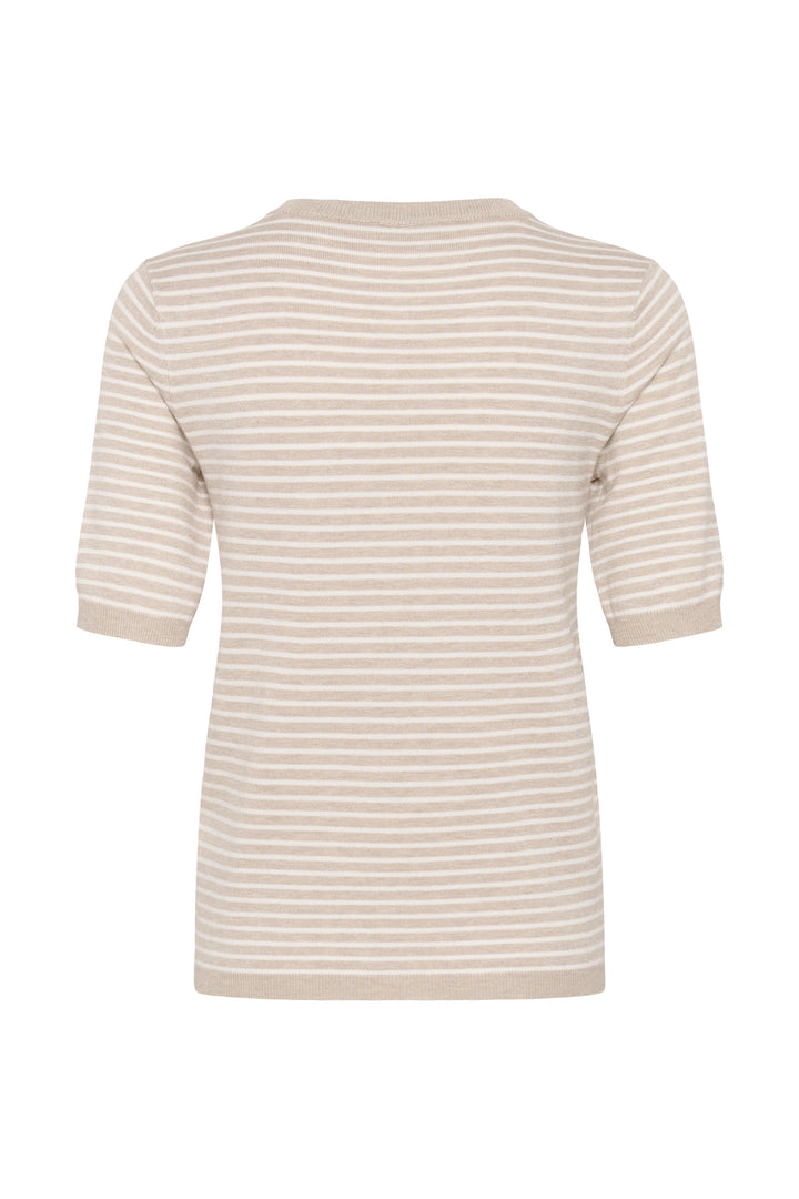 Pull à fines rayures Lizza - Silhouette épurée et confort quotidien