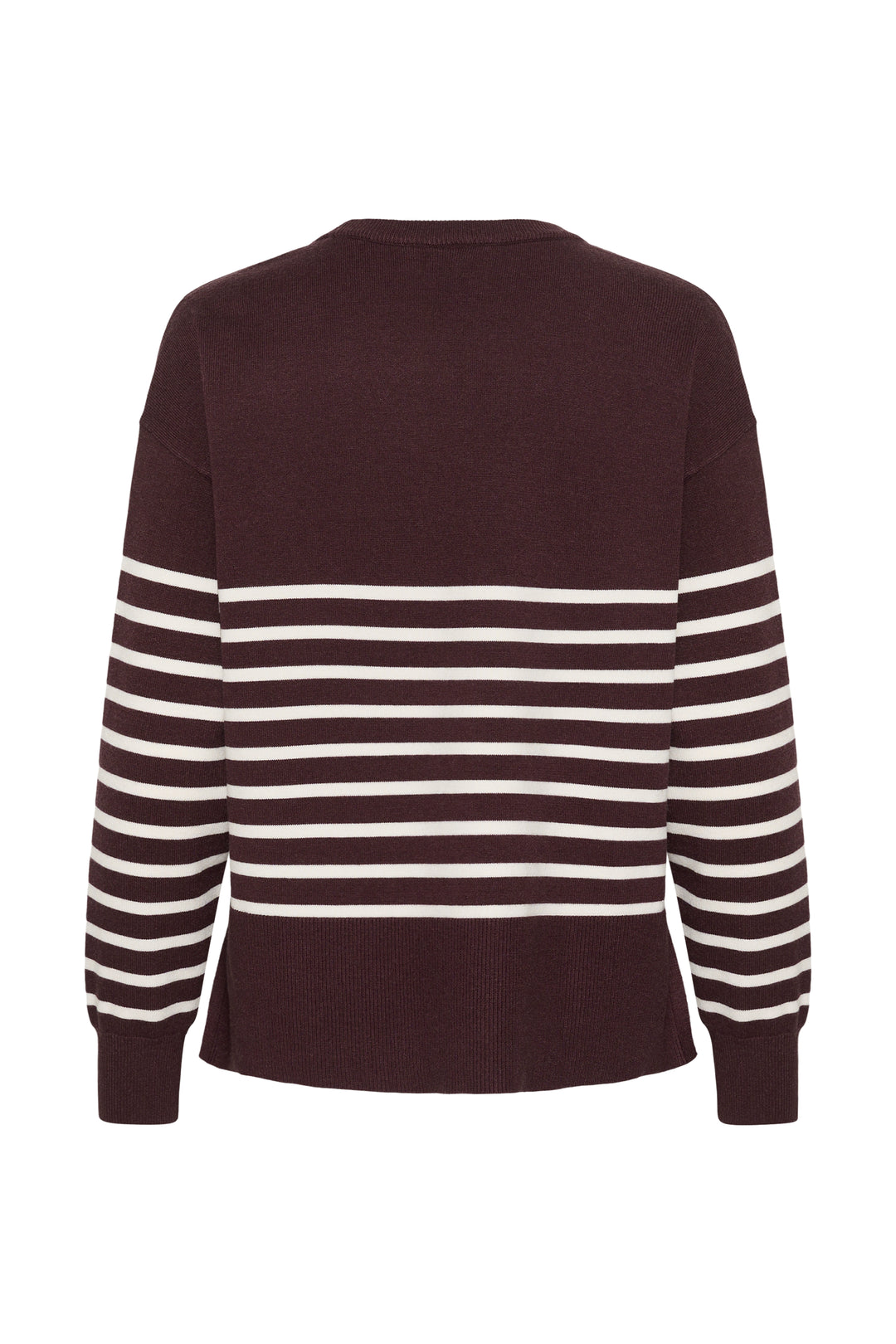 Pull en tricot fin de viscose écoresponsable Limone - Avec encolure ronde et manches longues