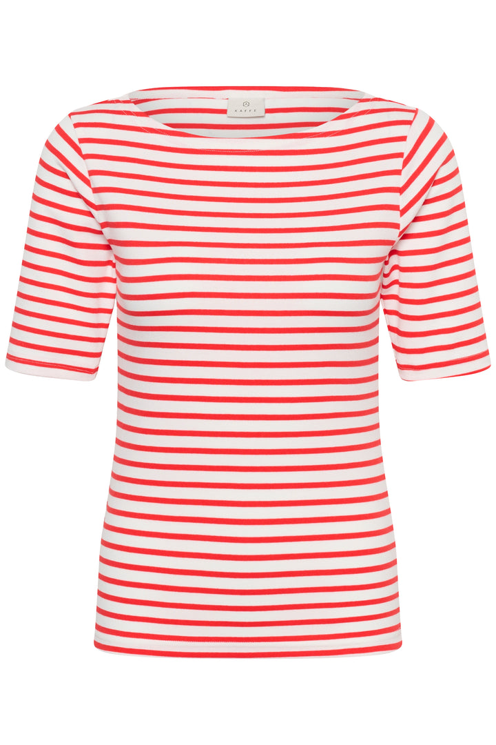 T-shirt col bateau Liddy – Rayé et ajusté