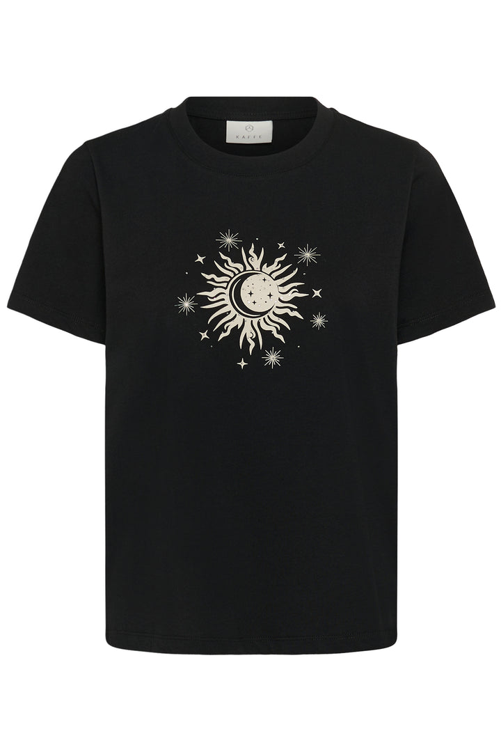 T-shirt en coton pur Joanna - Haut à imprimé céleste