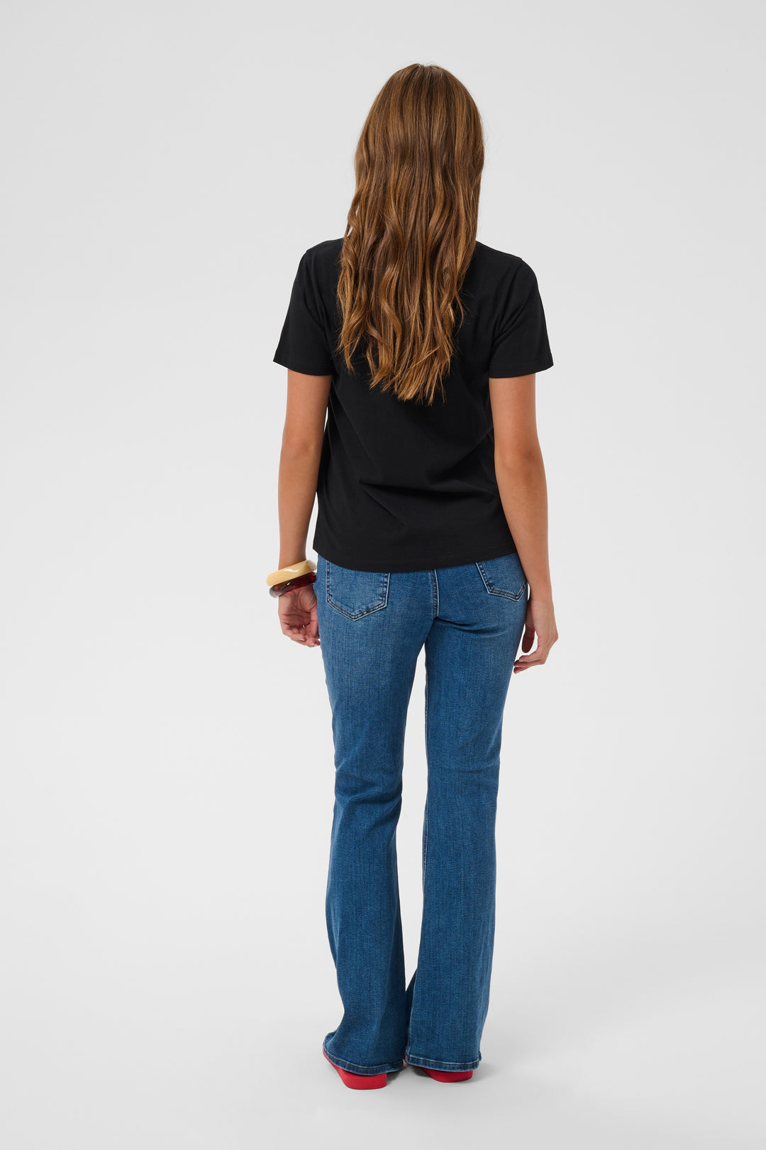T-shirt en coton pur Joanna - Haut à imprimé céleste