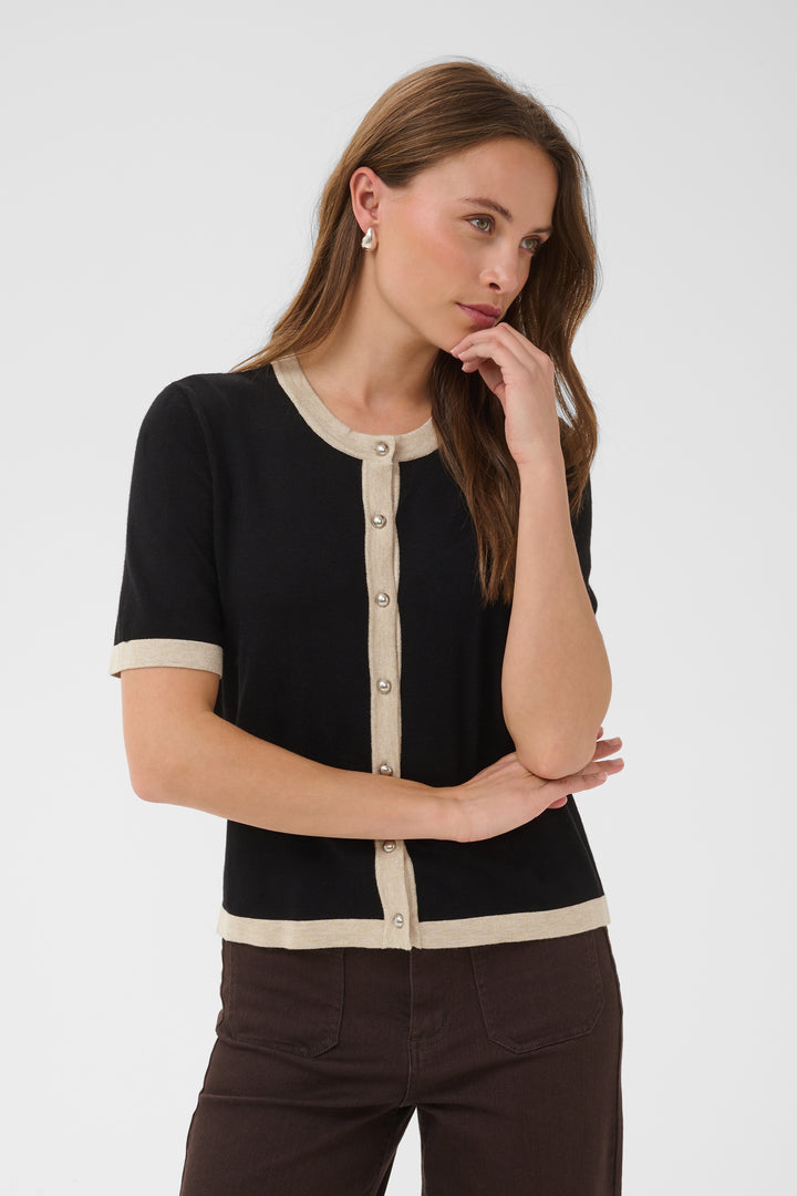 Cardigan à manches courtes Lizza - En viscose Ecovero